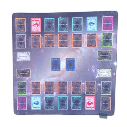 Yu-Gi-Oh! 2-speler TCG Speelmat met Multi-Color LED - 70x70Cm - Milky Way  - 2-player TCG Playmat