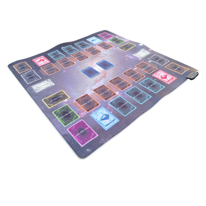 Yu-Gi-Oh! 2-speler TCG Speelmat met Multi-Color LED - 70x70Cm - Milky Way  - 2-player TCG Playmat