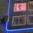Yu-Gi-Oh! 2-speler TCG Speelmat met Multi-Color LED - 70x70Cm - Milky Way  - 2-player TCG Playmat