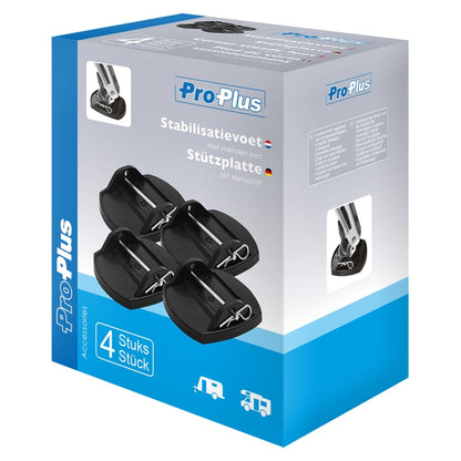 ProPlus Voetsteunen voor caravan 4 stuks 361528