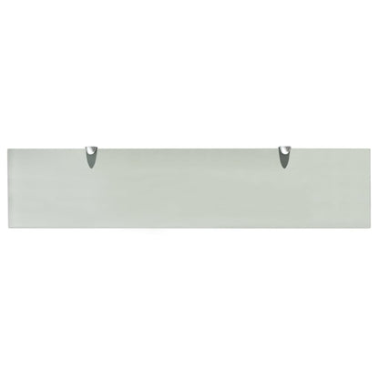 Zwevende plank 90x20 cm 8 mm glas