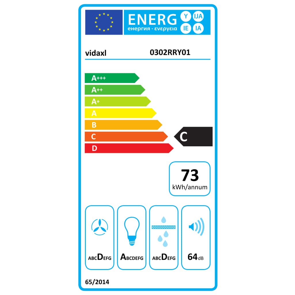 Eilandafzuigkap LCD-scherm sensor 756 m³/u LED