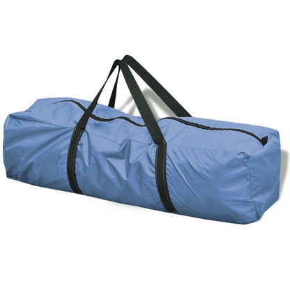 Tent 6-persoons blauw en geel