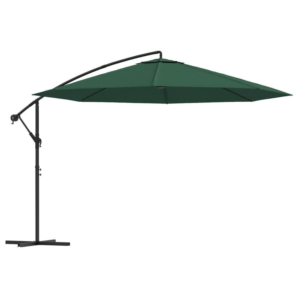 Zweefparasol 3,5 m groen