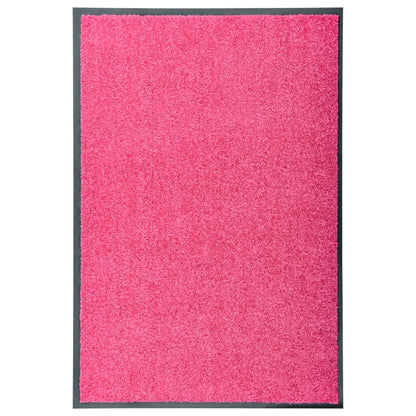 Deurmat wasbaar 60x90 cm roze