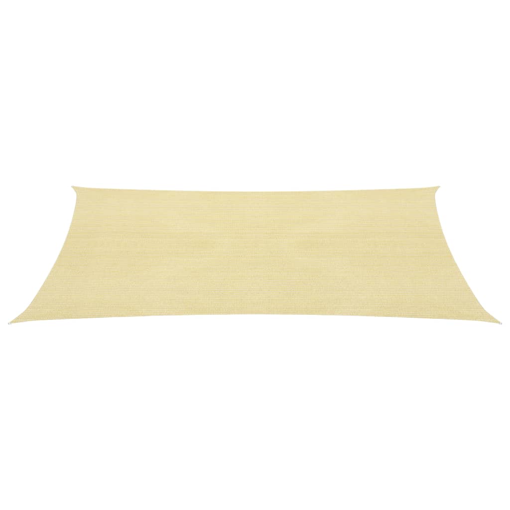 Zonnezeil 160 g/m² 2x4,5 m HDPE beige