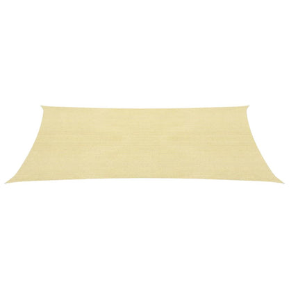 Zonnezeil 160 g/m² 2,5x4,5 m HDPE beige