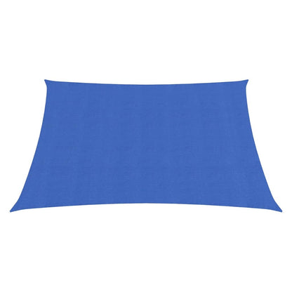 Zonnezeil 160 g/m² 2x2 m HDPE blauw