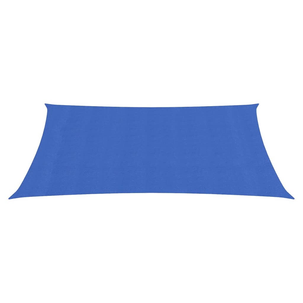 Zonnezeil 160 g/m² 2x3 m HDPE blauw