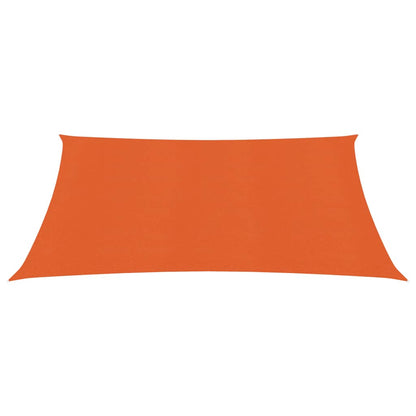 Zonnezeil 160 g/m² 2,5x3 m HDPE oranje