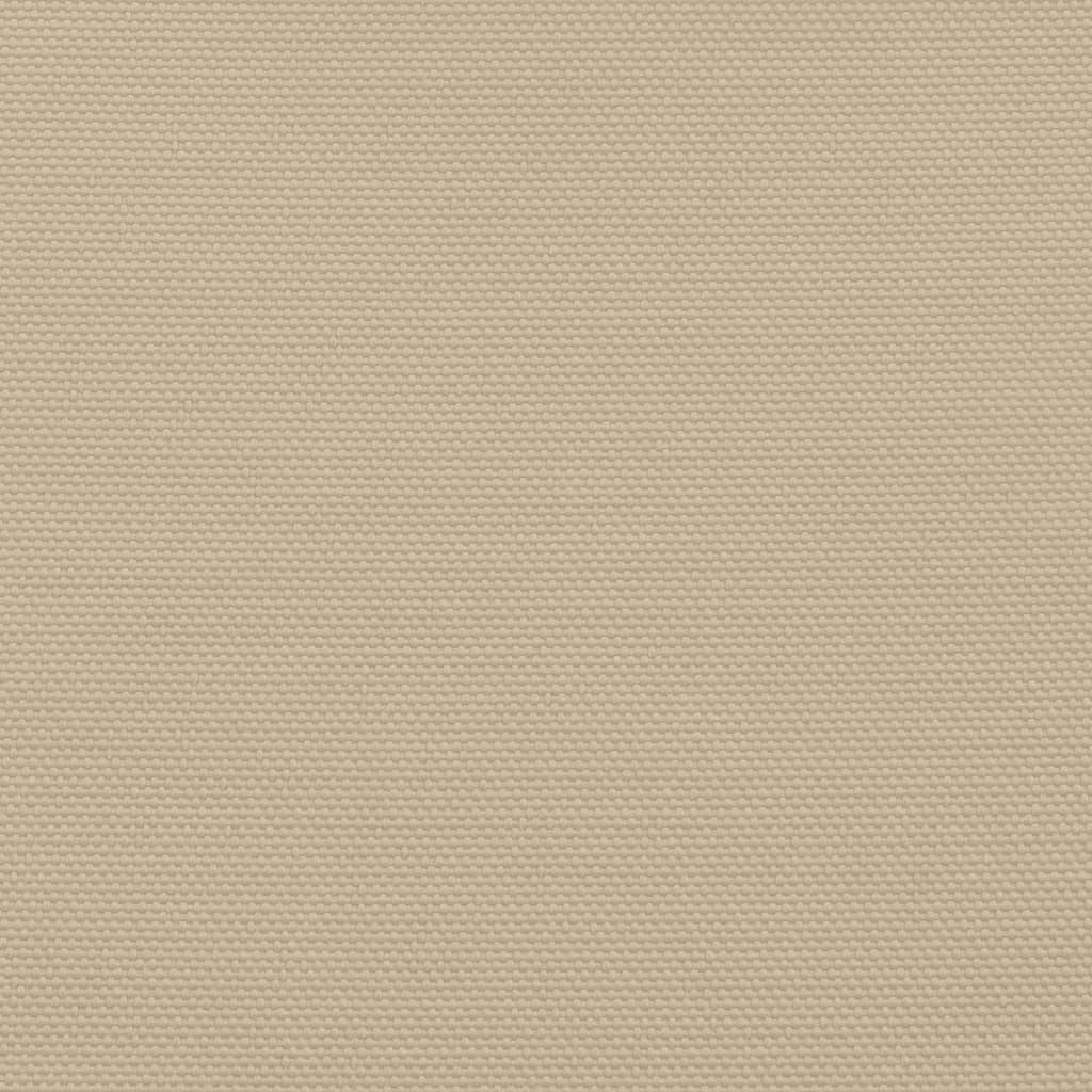 Zonnescherm driehoekig 2,5x2,5x3,5 m oxford stof beige