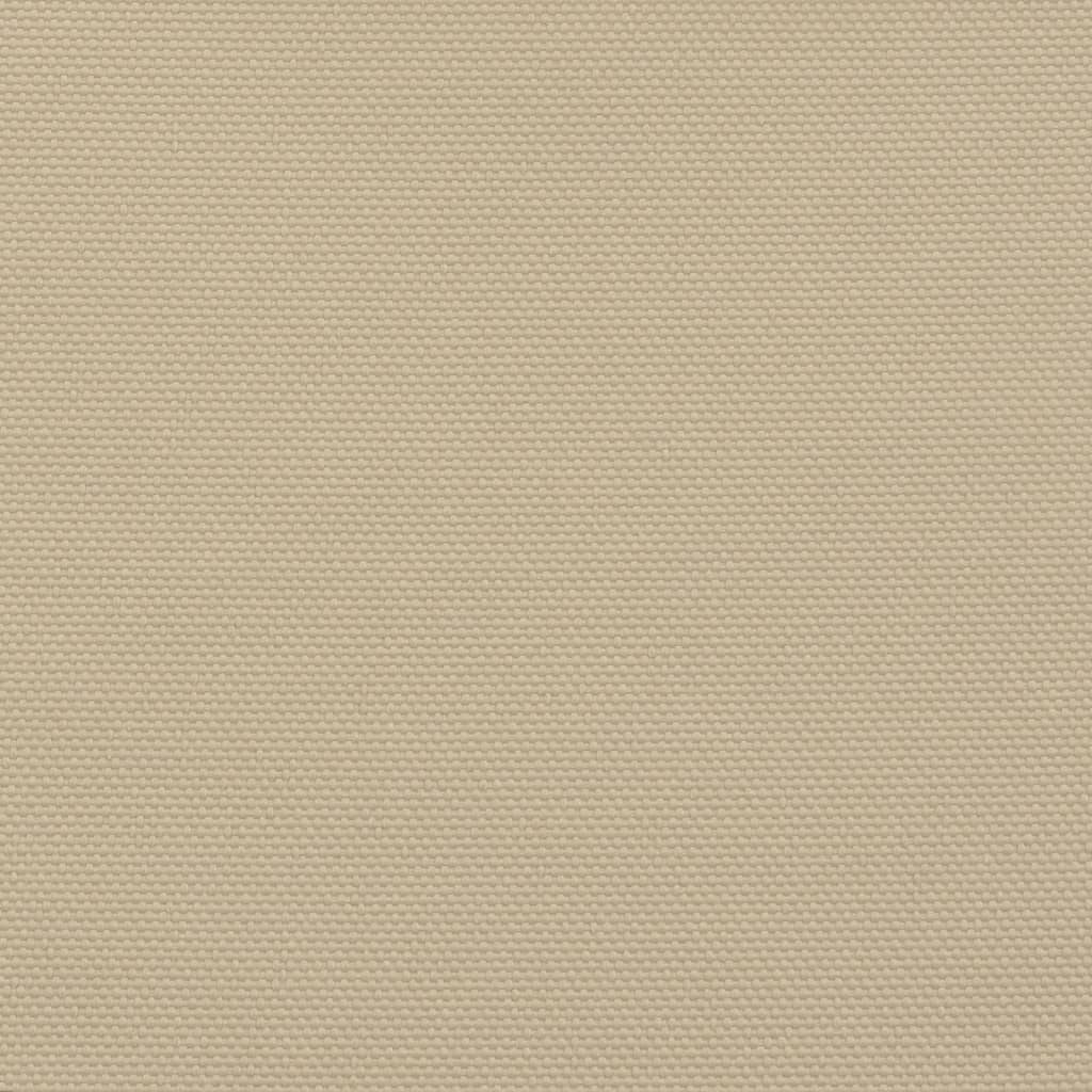 Zonnescherm driehoekig 4x5x6,4 m oxford stof beige