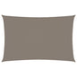 Zonnescherm rechthoekig 2x5 m oxford stof taupe