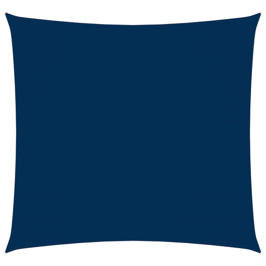 Zonnescherm vierkant 5x5 m oxford stof blauw