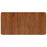 Wastafelblad 80x40x1,5 cm behandeld massief hout donkerbruin