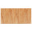 Wastafelblad 100x50x2,5cm behandeld massief hout lichtbruin