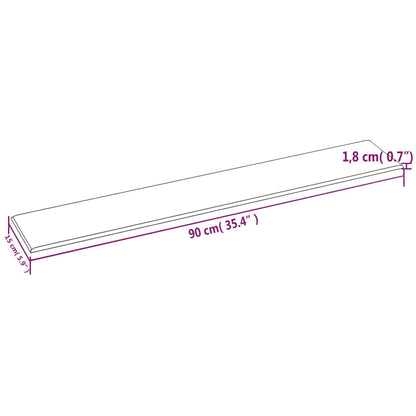 Wandpanelen 12 st 1,62 m² 90x15 cm kunstleer zwart