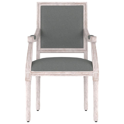 Fauteuil 54x59x99 cm stof donkergrijs