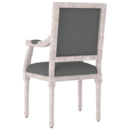 Fauteuil 54x59x99 cm stof donkergrijs