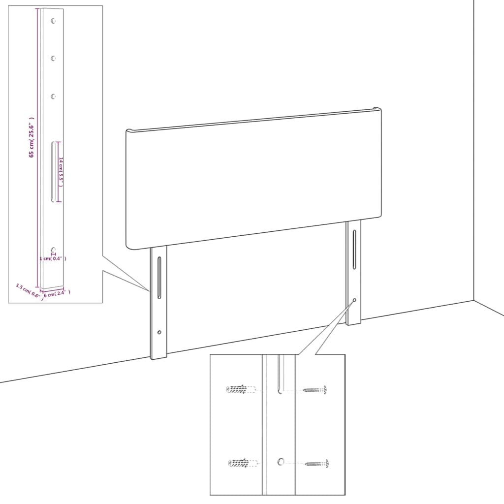 Boxspring met matras stof zwart 80x200 cm