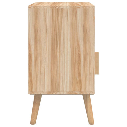 Nachtkastjes 2 st 40x30x55 cm bewerkt hout