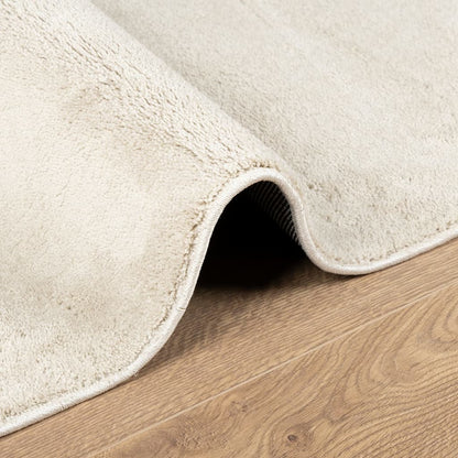 Vloerkleed OVIEDO laagpolig 80x150 cm beige