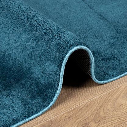 Vloerkleed OVIEDO laagpolig 240x340 cm turquoise