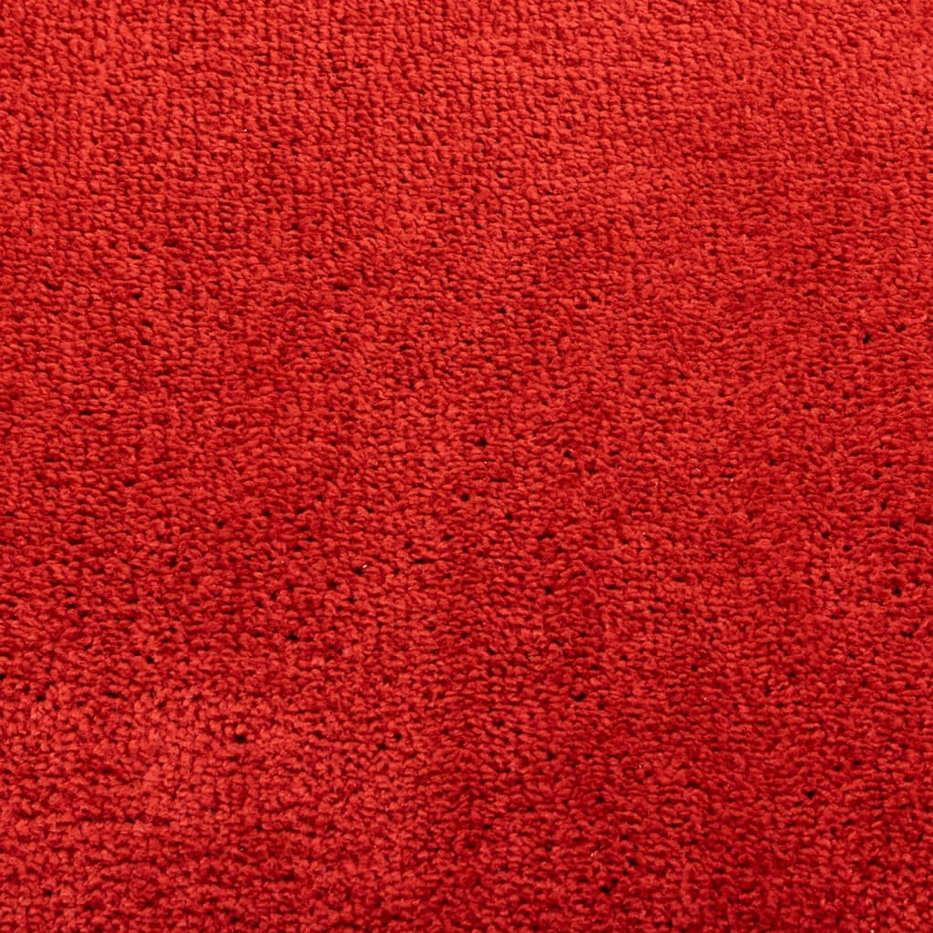 Vloerkleed OVIEDO laagpolig 60x110 cm rood