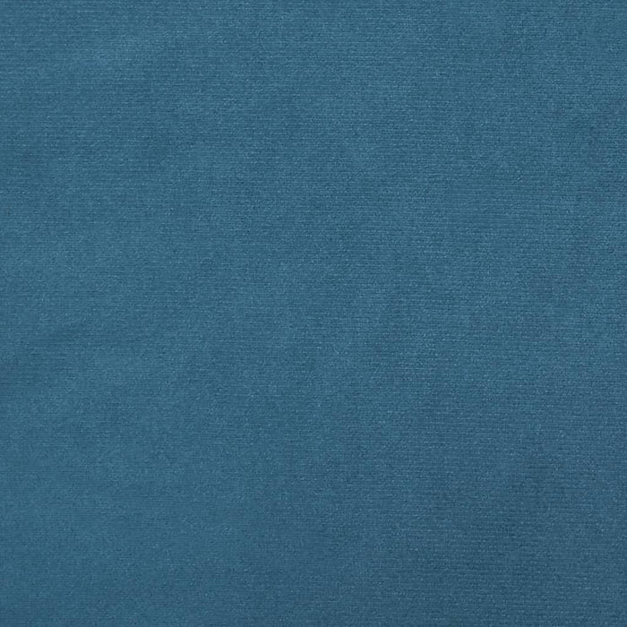 2-delige Loungeset met kussens fluweel blauw