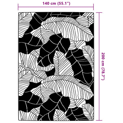 Buitenkleed 140x200 cm polypropeen groen