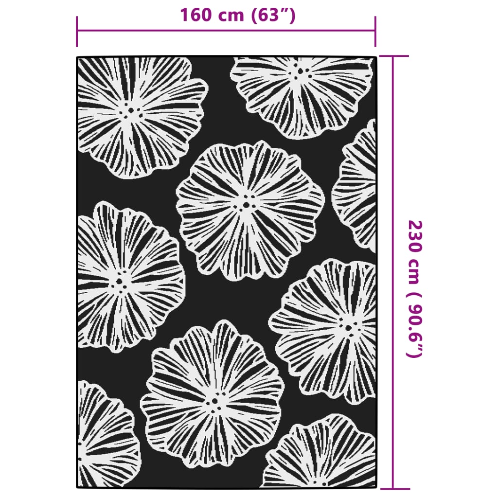 Buitenkleed 160x230 cm polypropeen groen