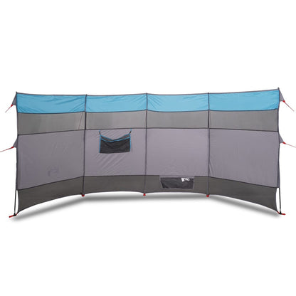 Windscherm camping waterdicht 366x152x152 cm blauw