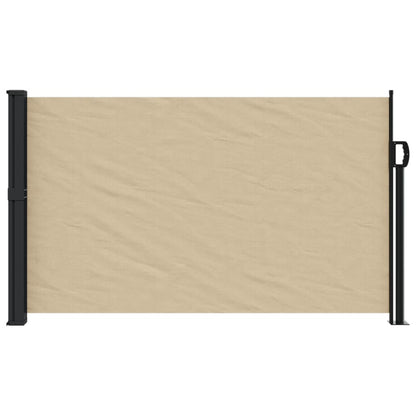 Windscherm uittrekbaar 120x300 cm beige