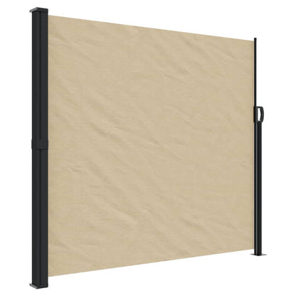 Windscherm uittrekbaar 180x300 cm beige