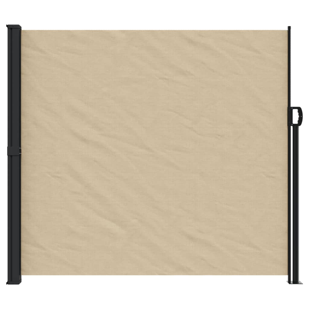 Windscherm uittrekbaar 180x300 cm beige