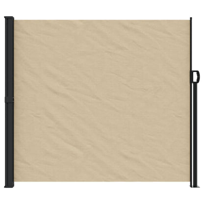 Windscherm uittrekbaar 180x300 cm beige