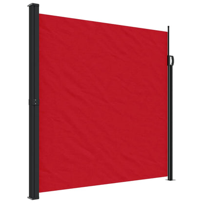 Windscherm uittrekbaar 200x300 cm rood