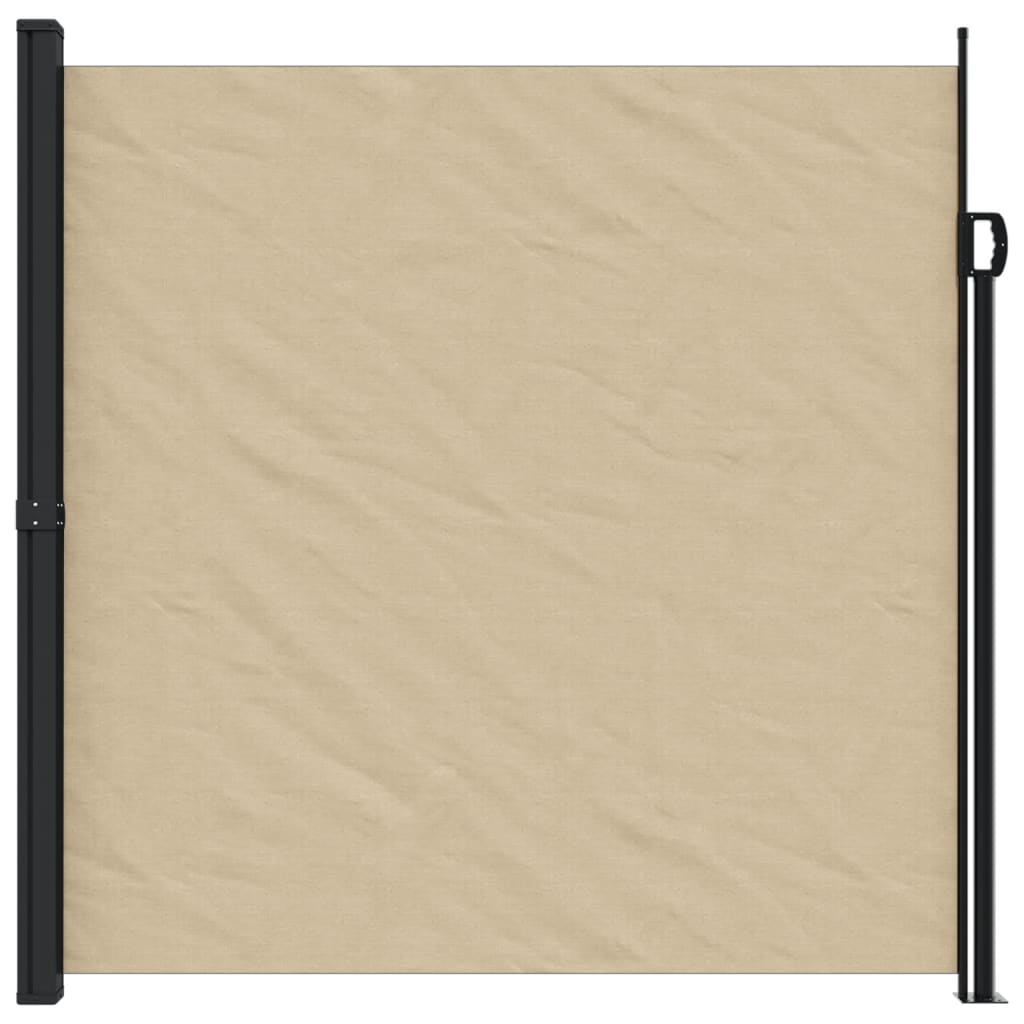 Windscherm uittrekbaar 200x300 cm beige