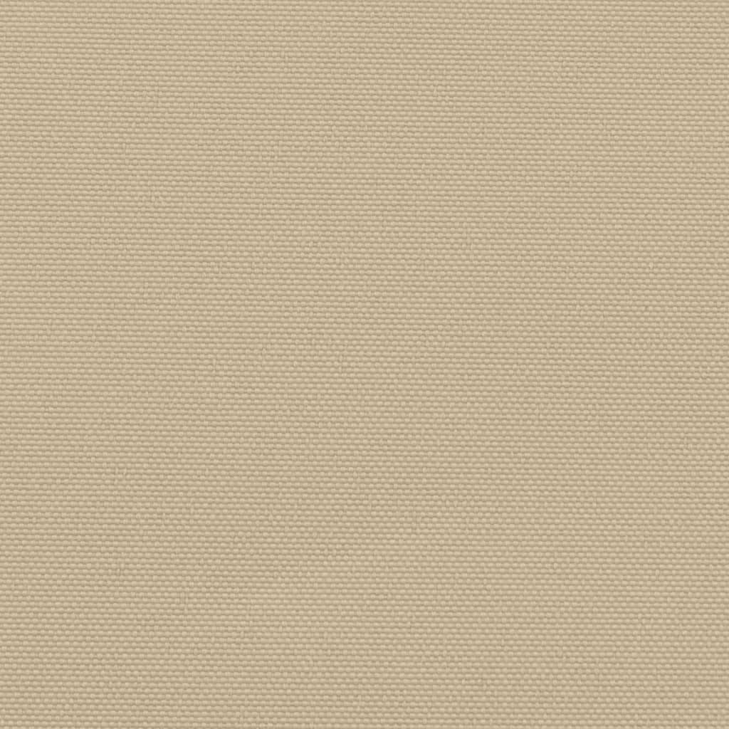 Windscherm uittrekbaar 120x600 cm beige