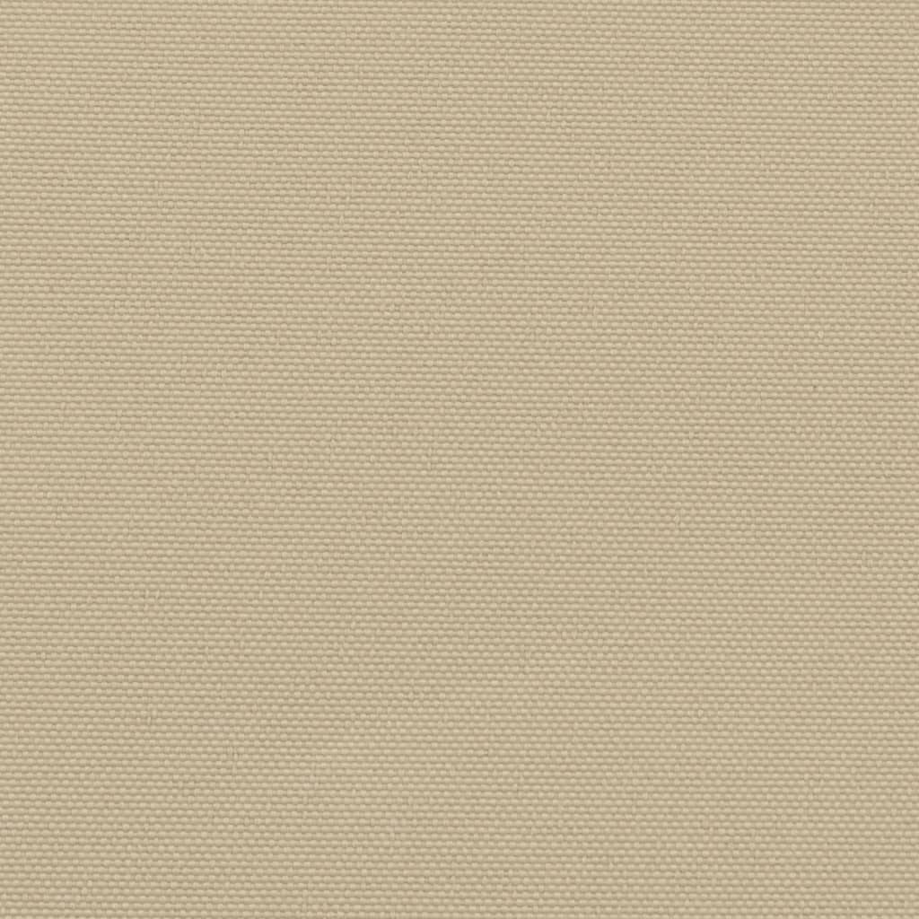 Windscherm uittrekbaar 180x600 cm beige