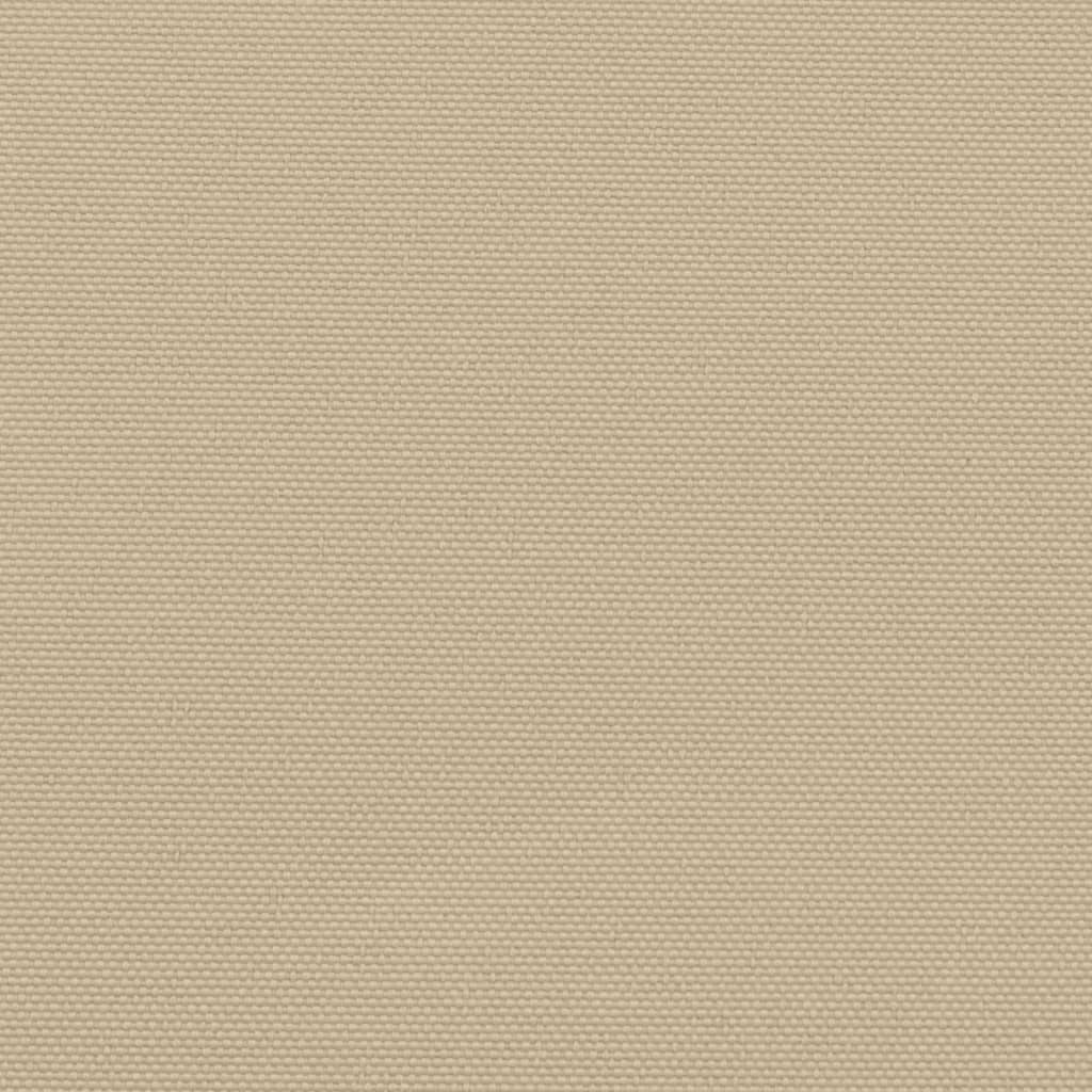 Windscherm uittrekbaar 140x1000 cm beige