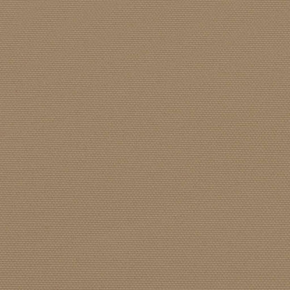 Windscherm uittrekbaar 160x1200 cm taupe