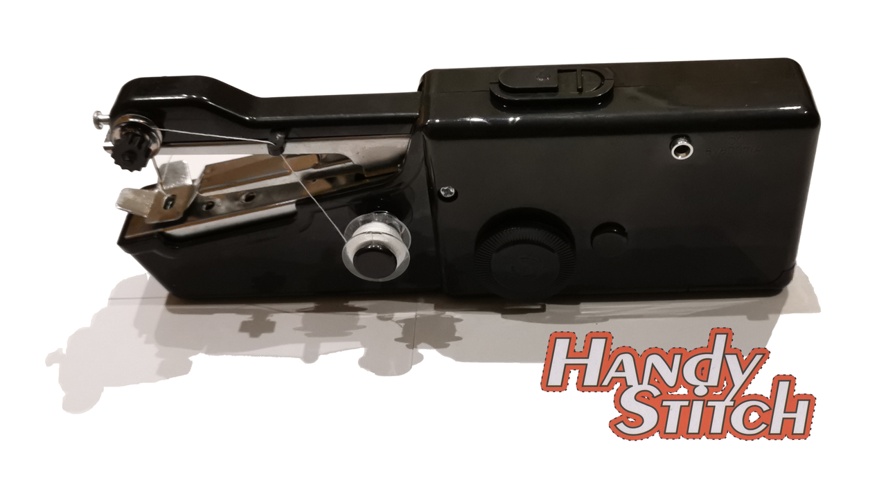 Handy Stitch – PREMIUM Handnaaimachine met 6V adapter en accesoires - Zwart