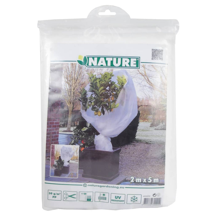 Nature Winterhoes 30 g/m² 2x5 m wit