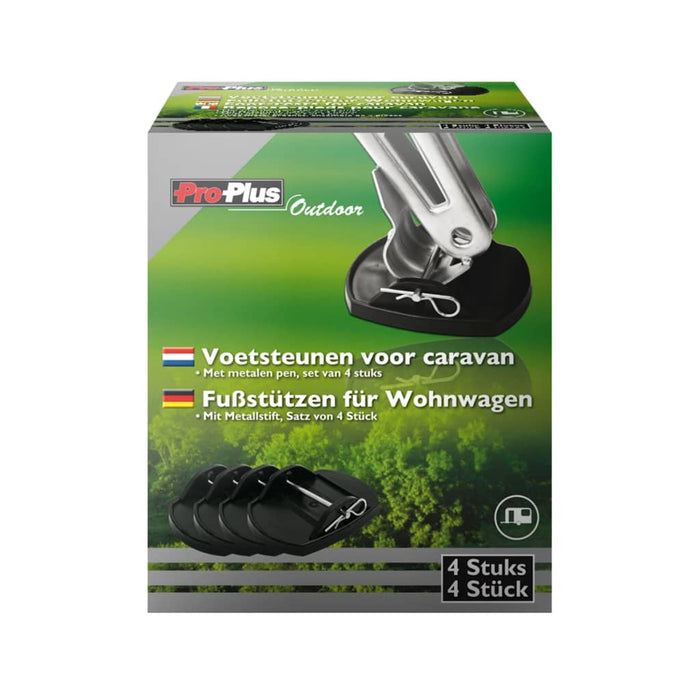 ProPlus Voetsteunen voor caravan 4 stuks 361528