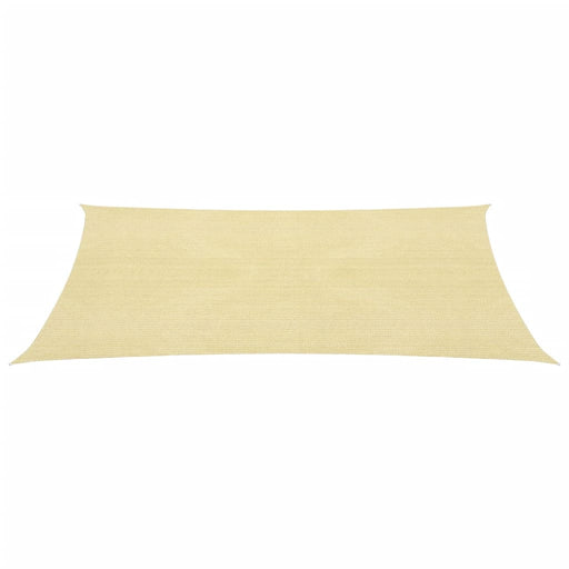 Zonnescherm HDPE vierkant 2x2 m beige