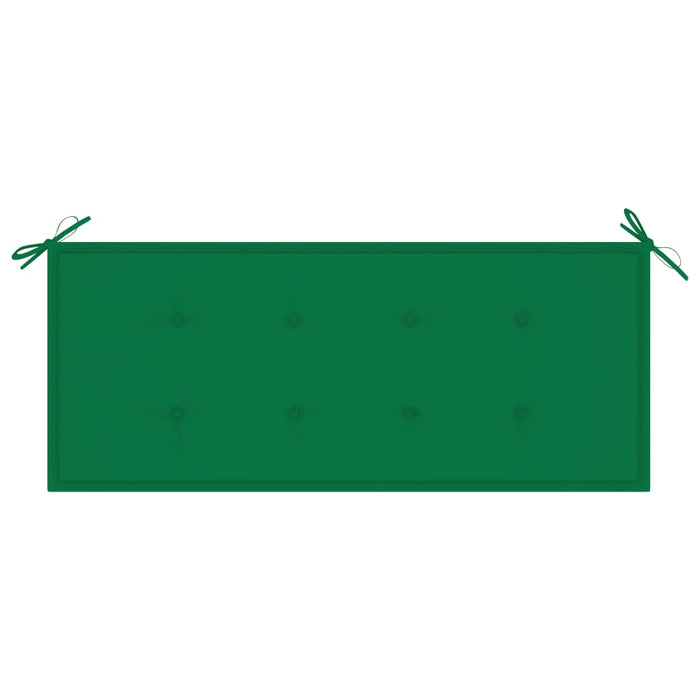 Tuinbankkussen 120x50x3 cm groen