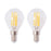 Plafondlamp met 2 filament LED-lampen 8 W