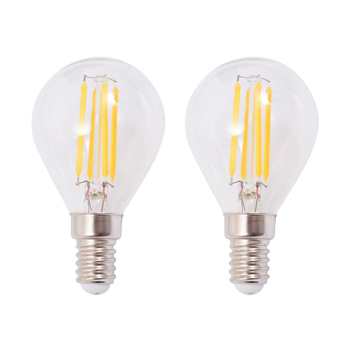 Plafondlamp met 2 filament LED-lampen 8 W