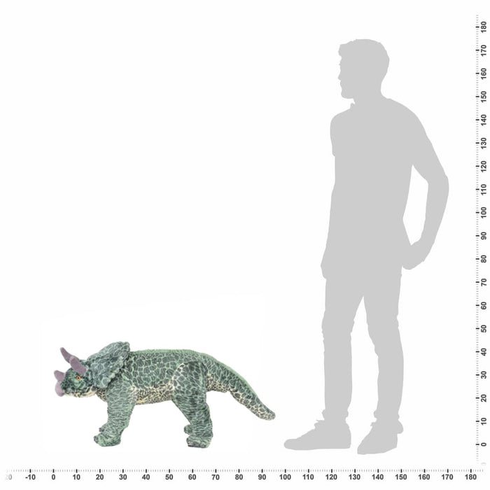 Speelgoeddinosaurus staand XXL pluche groen